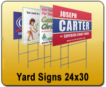 Yard Signs 24x30 - Yard Signs & Magnetic Business Cards | Cheapest EDDM Printing